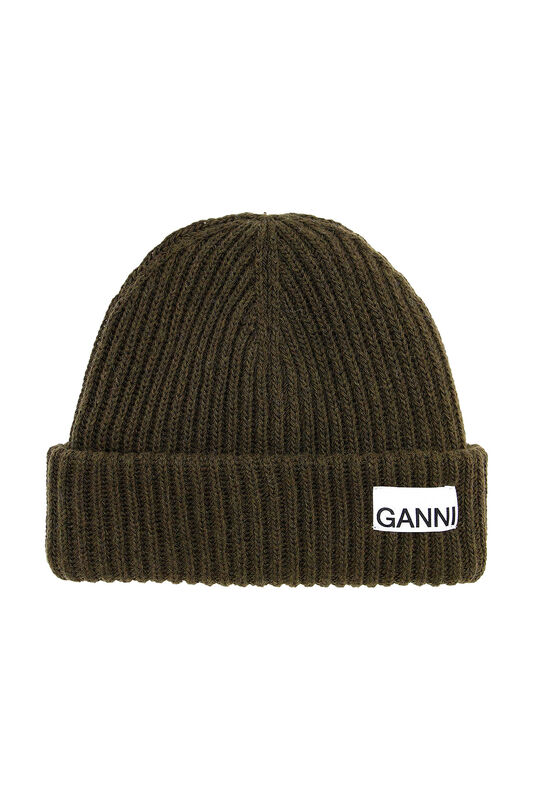 Oversized Wool Beanie | GANNI