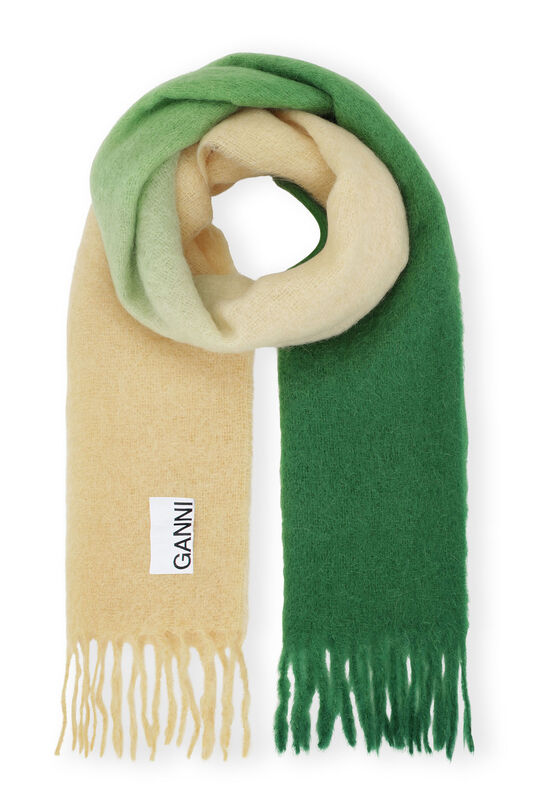 Mohair Fringed Scarf | GANNI