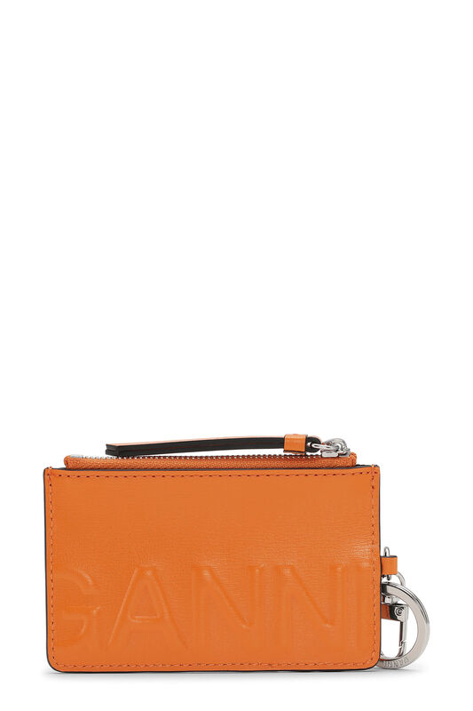 Banner Zipped Coin Purse | GANNI