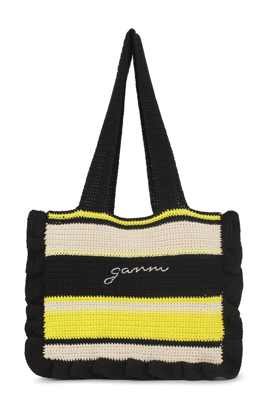 Crochet Frill Tote Bag | GANNI