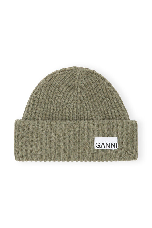 Oversized Wool Beanie | GANNI