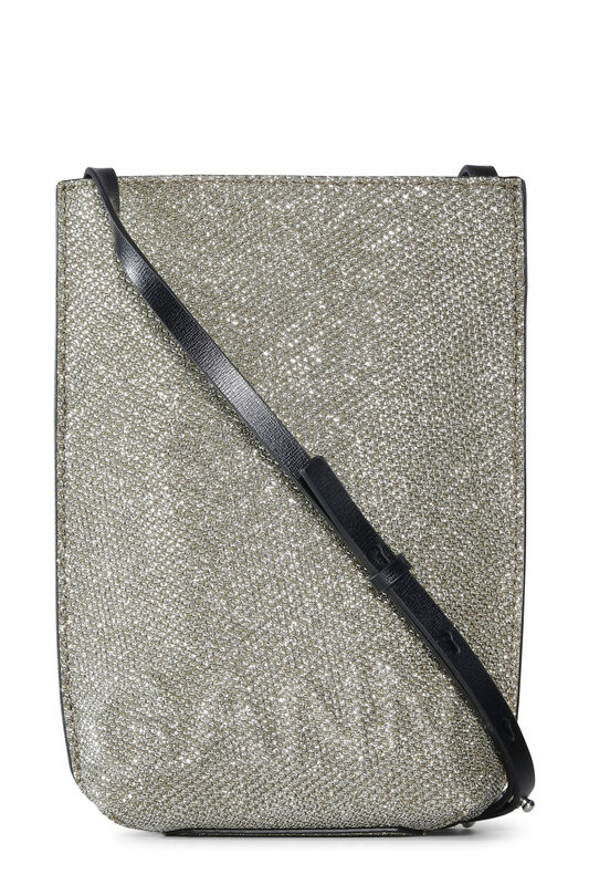 Small Glitter Banner Crossbody Bag | GANNI