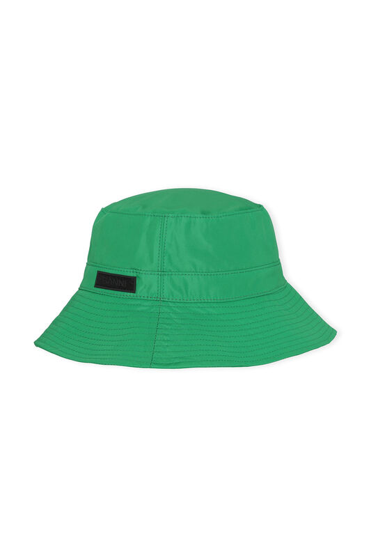 Sugar Plum Green Tech Bucket Hat | GANNI