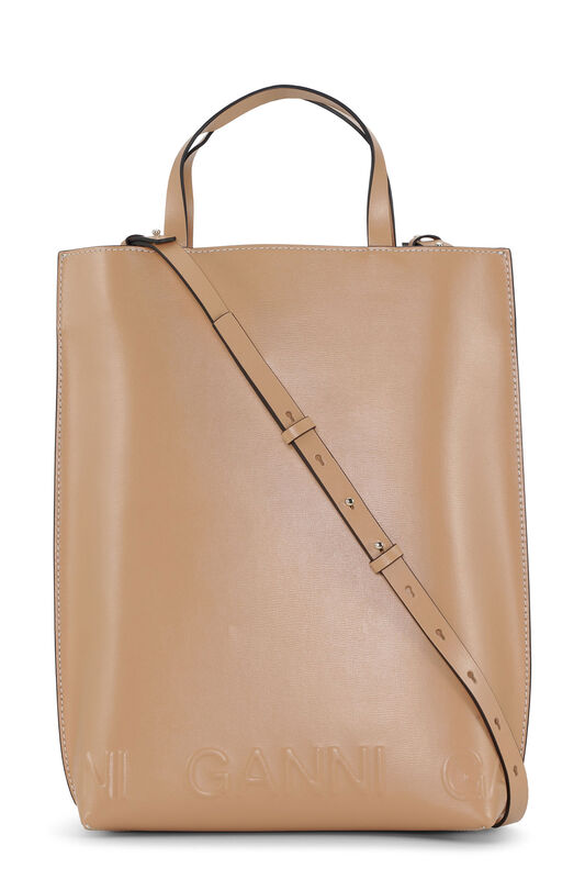 Medium Banner Tote Strap Bag | GANNI