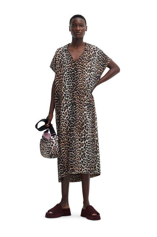 Leopard Beach Kaftan | GANNI