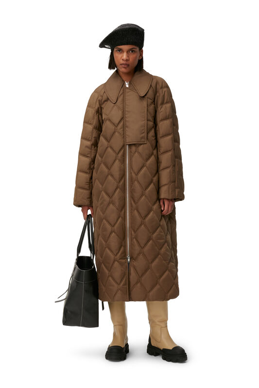 Ripstop Quilt Coat | GANNI