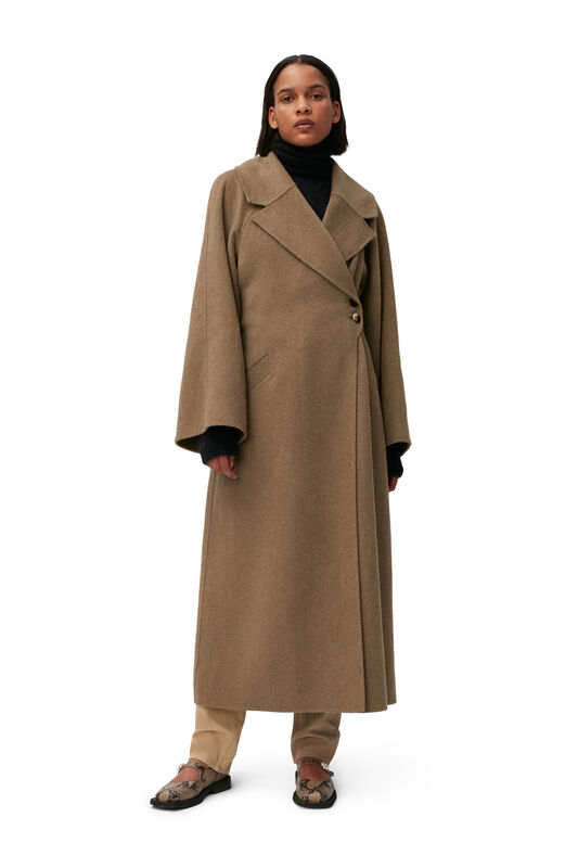 Long Wool Coat | GANNI