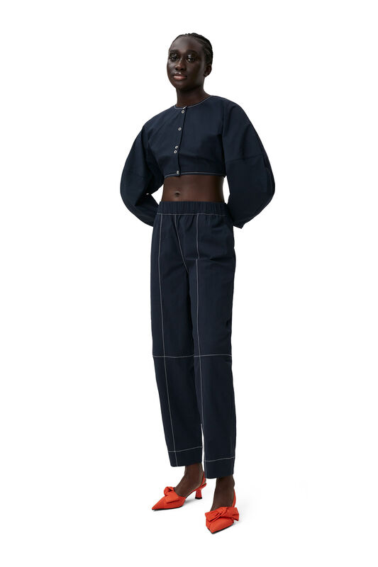 Sky Captain Elasticated Curve Pants | GANNI