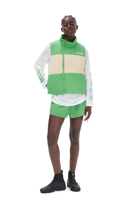 Light Tech Puffer Reversible Vest | GANNI