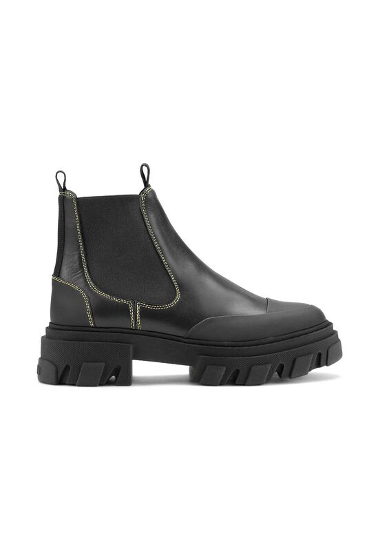 Black Low Chelsea Boots | GANNI