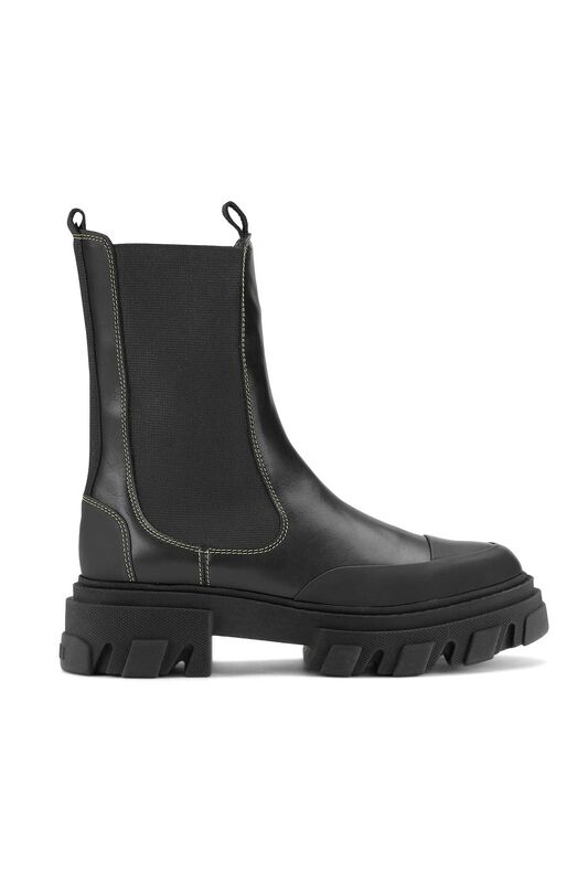 Black Mid Chelsea Boots | GANNI