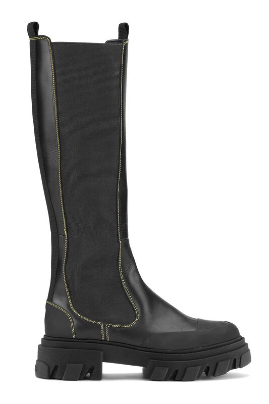 Black Knee Chelsea Boots | GANNI