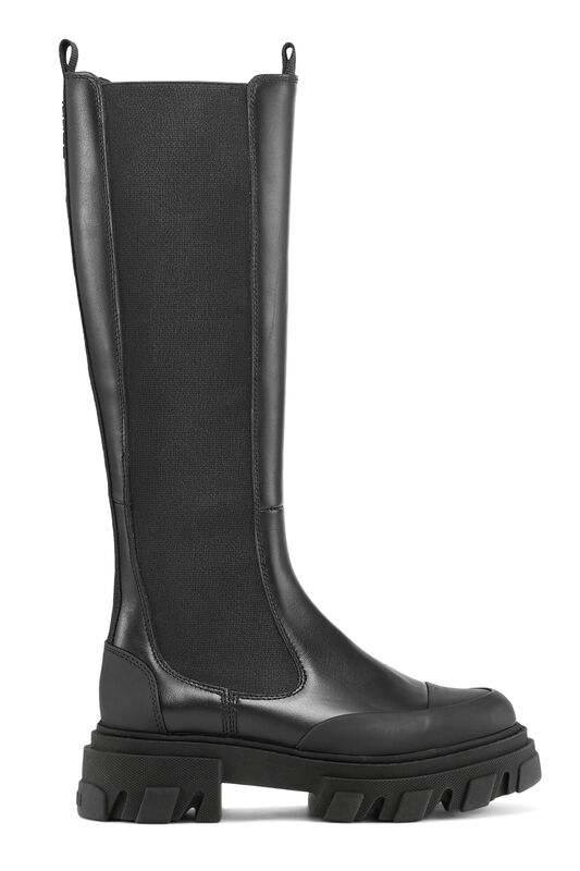 Black Knee Chelsea Boots | GANNI