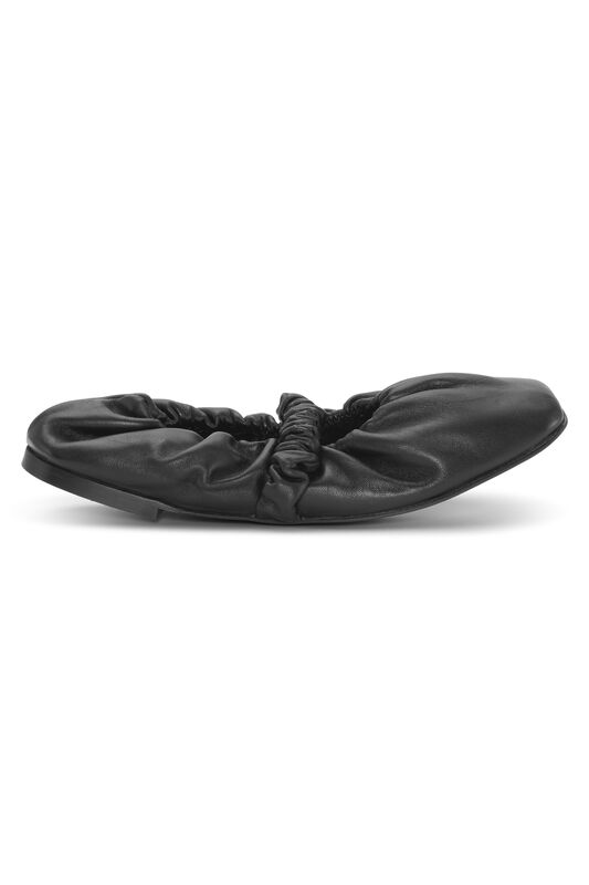 Black Scrunchie Ballerinas | GANNI