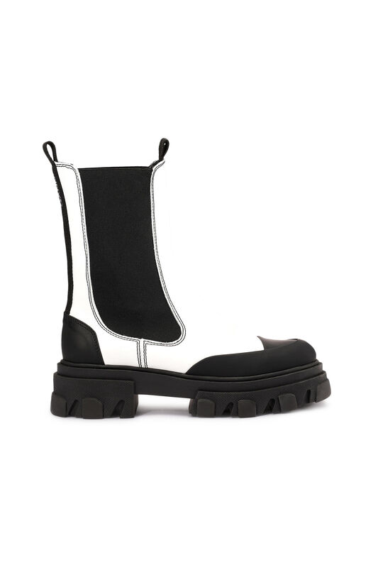 Egret Mid Chelsea Boots | GANNI