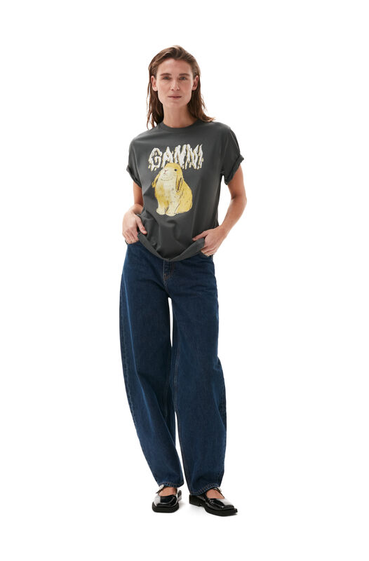 Relaxed Bunny T-shirt | GANNI