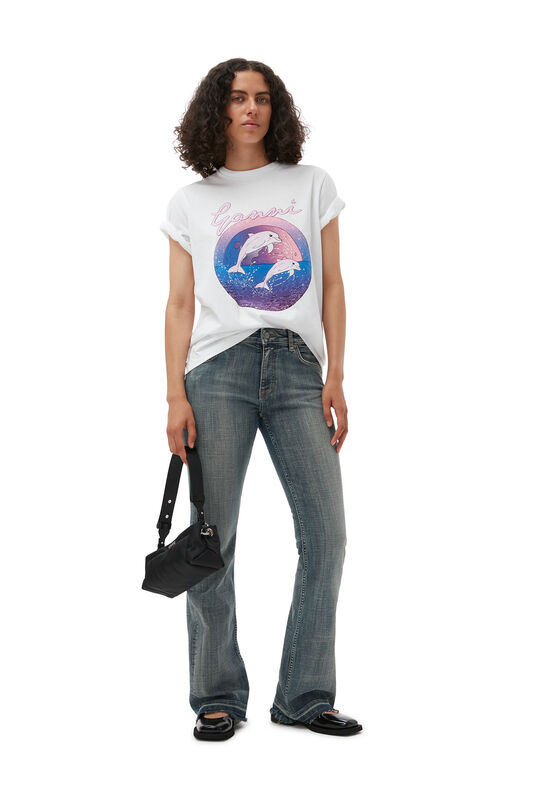 Relaxed Dolphin T-shirt | GANNI