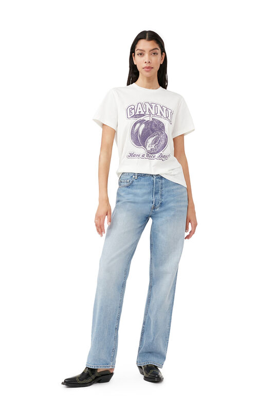 Plum Relaxed T-shirt | GANNI